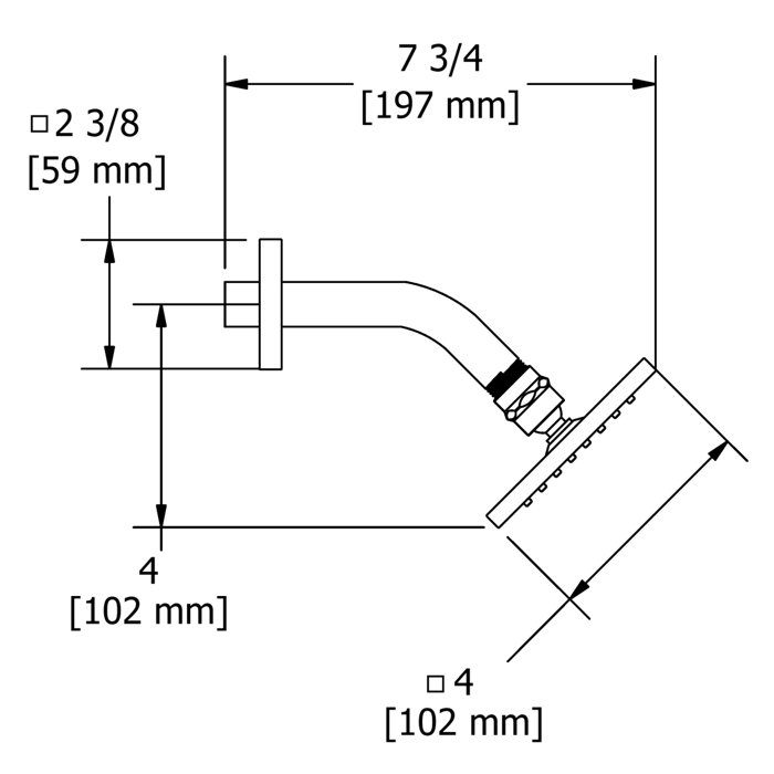 Riobel Rain Fixed Shower Head Wayfair